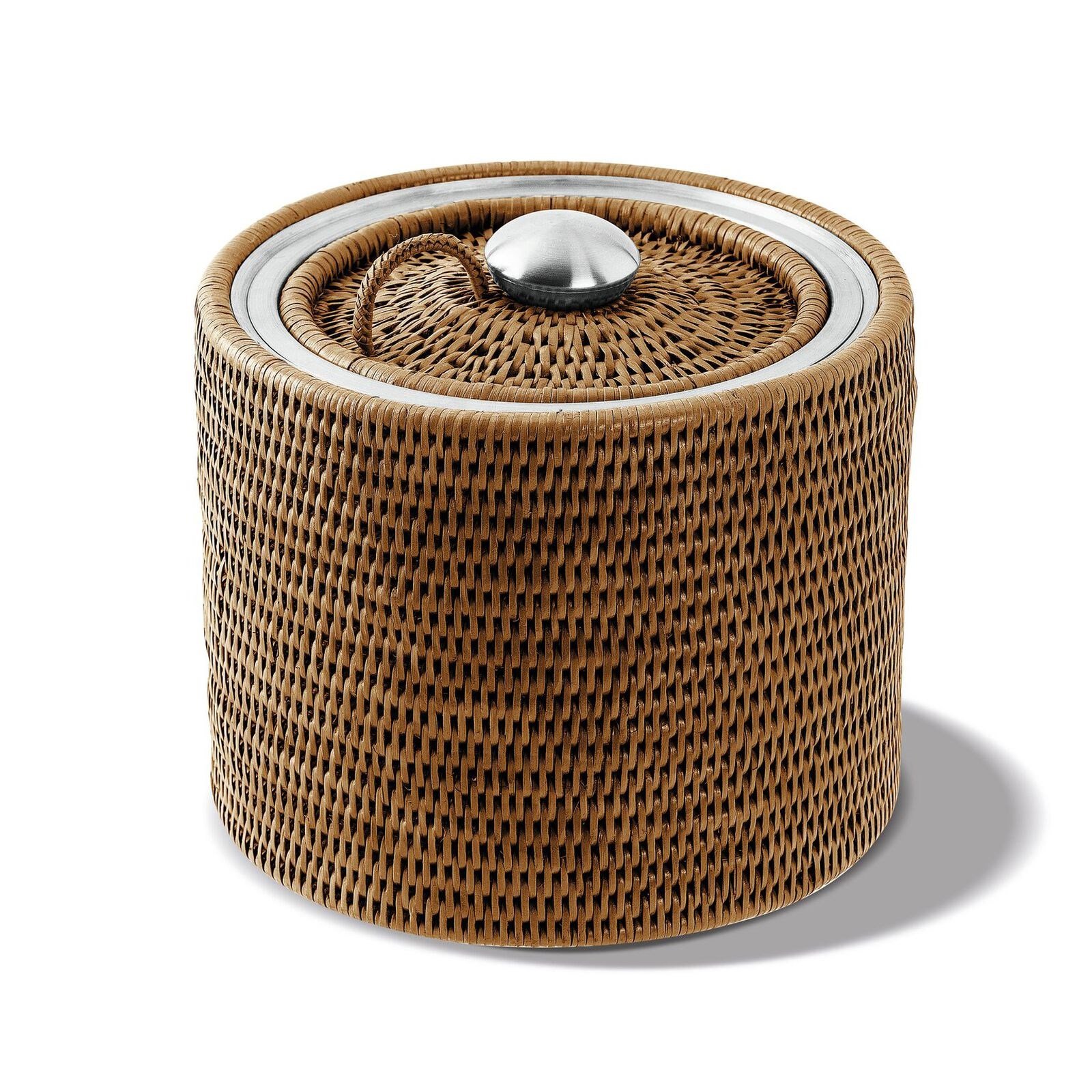 Radici Rattan Bal Kahvesi, Buz Kovası Çap: 21 cm Yükseklik: 17 cm