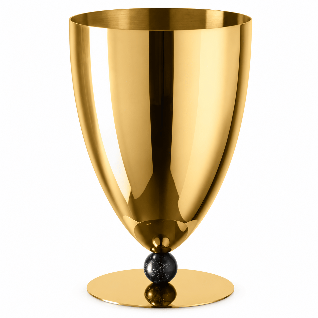 Wine Cooler Cm 18 Penelope Pvd Gold Marble