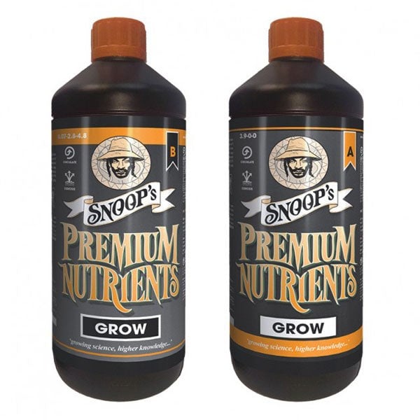 Snoop's Premium Nutrients Grow A-B 1 litre