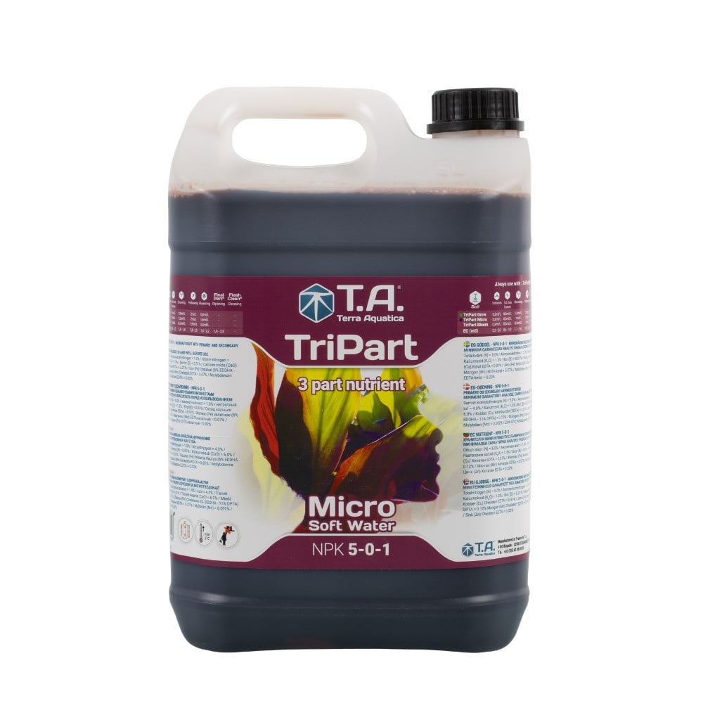 Terra Aquatica TriPart Micro Softwater 5 litre