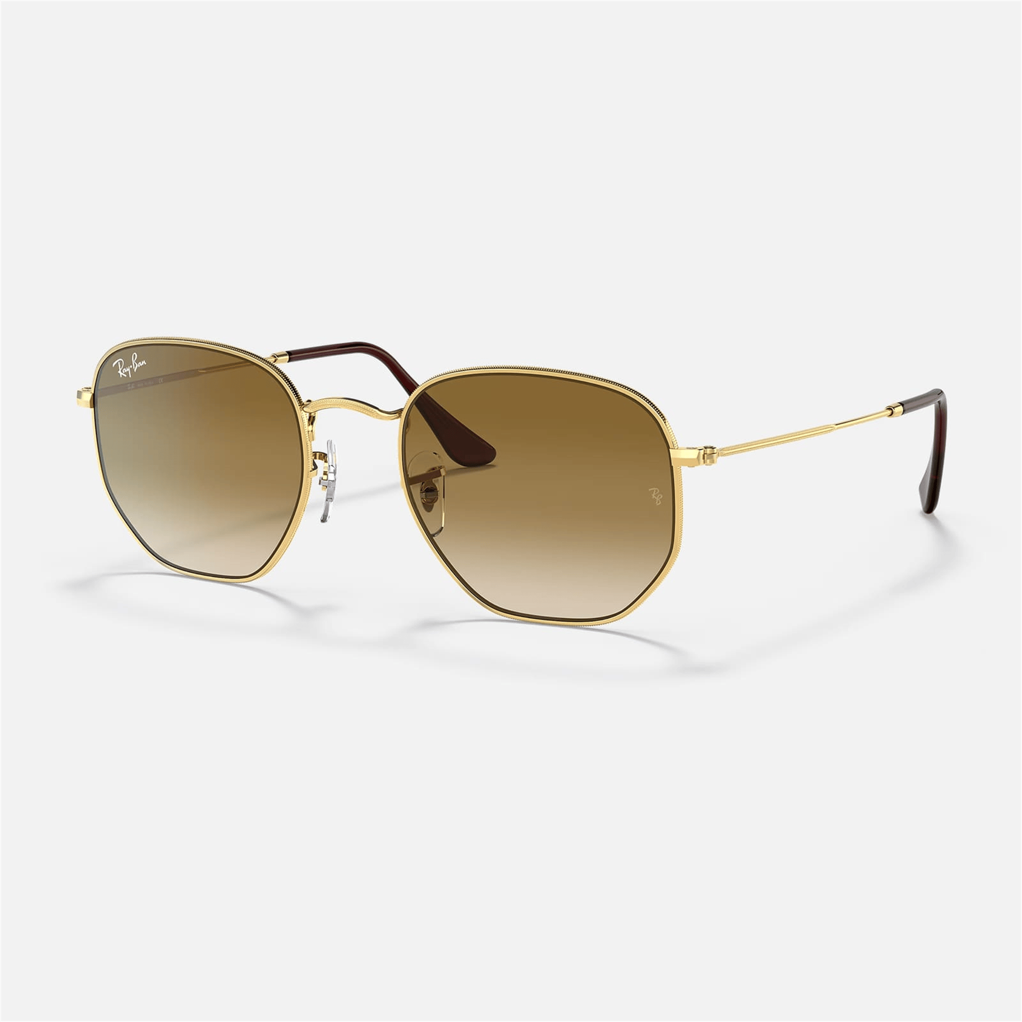 Ray-Ban Hexagonal RB 3548 001/51 54 - Altın Unisex Güneş Gözlüğü