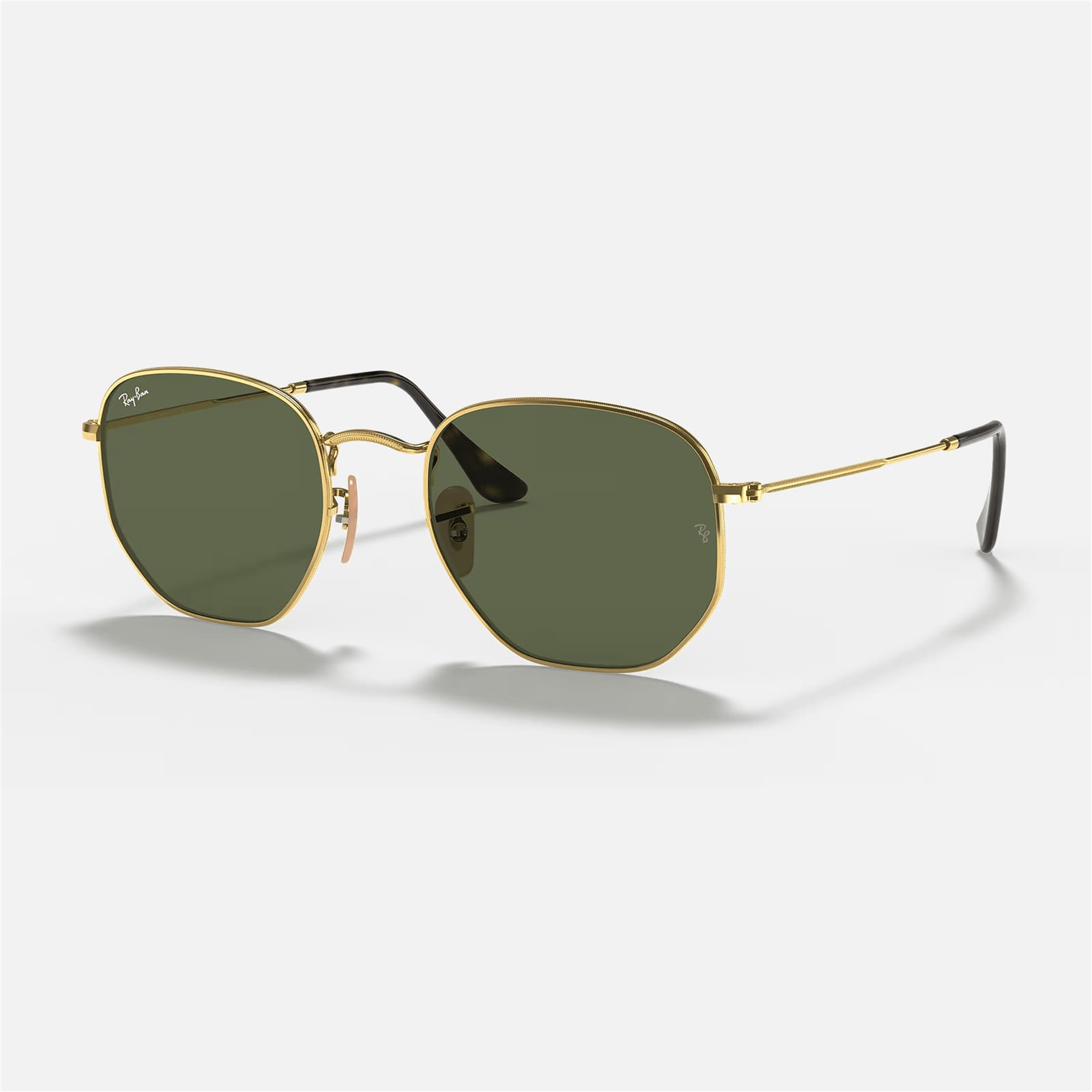 Ray-Ban Hexagonal RB 3548N 001 54 - Altın Rengi Kadın Güneş Gözlüğü