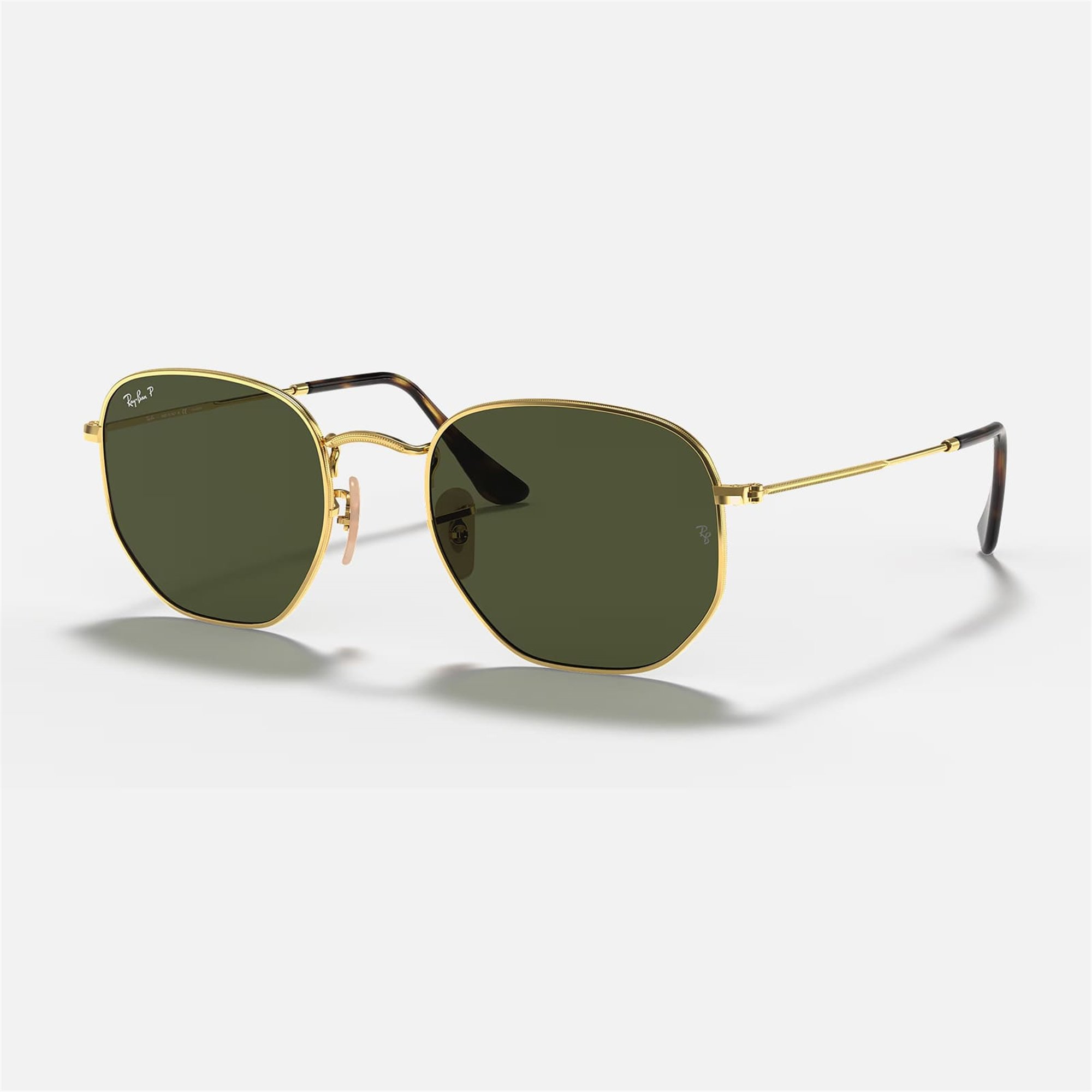 Ray-Ban Hexagonal RB 3548N 001/58 51 - Altın Kadın Güneş Gözlüğü
