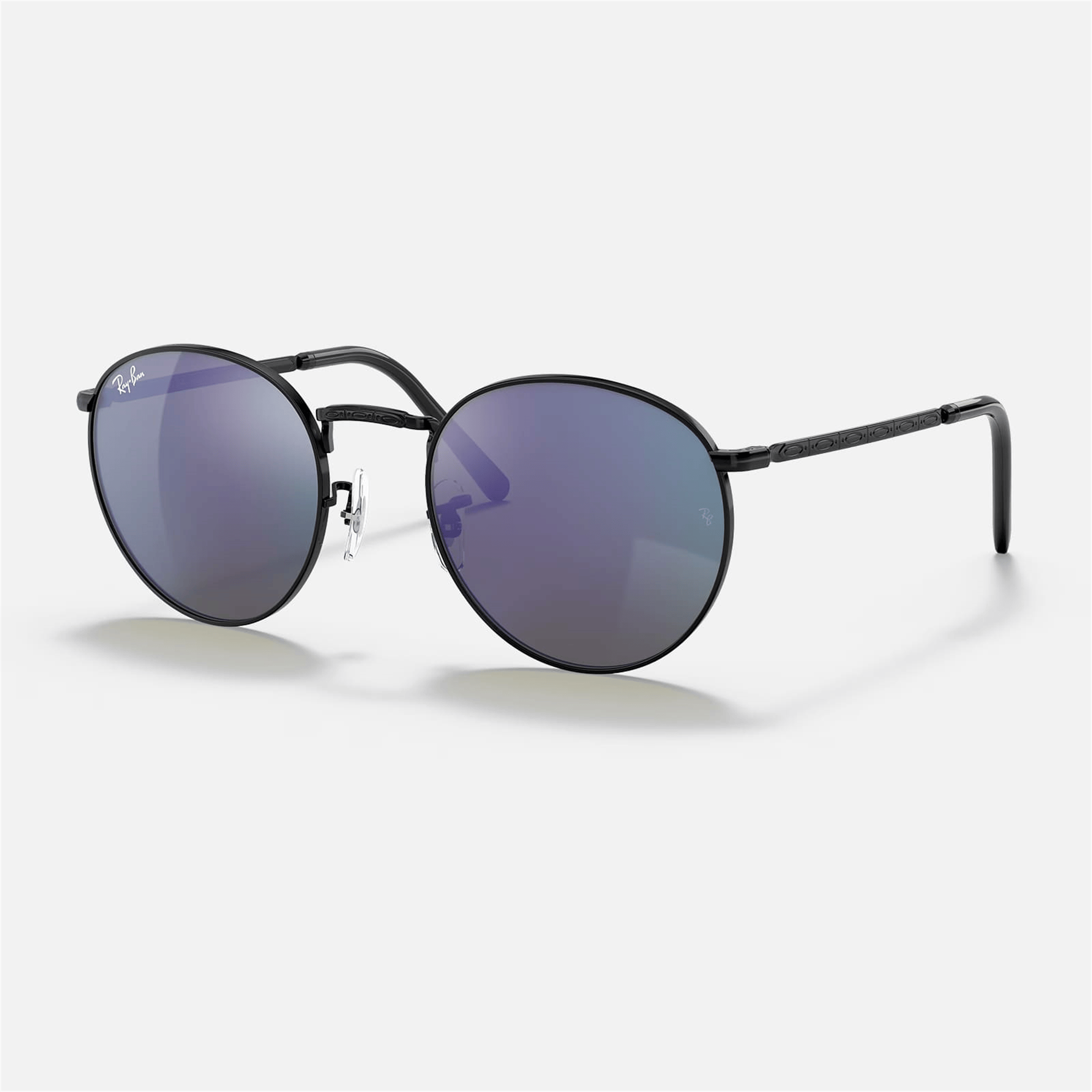 Ray-Ban New Round RB 3637 002/G1 50 - Siyah Unisex Güneş Gözlüğü