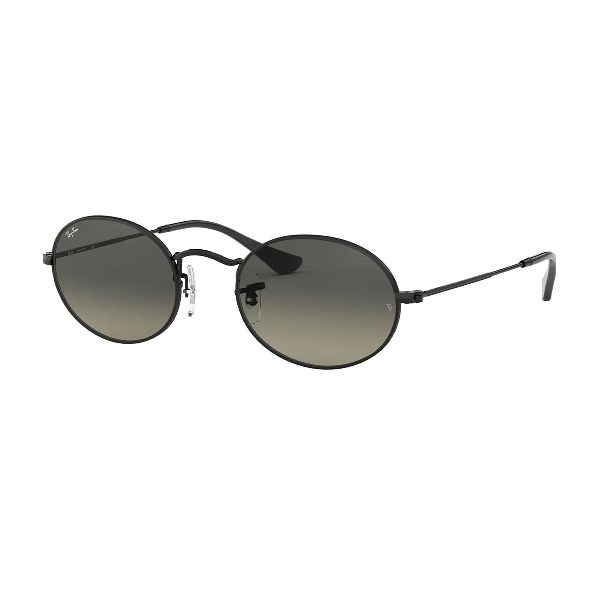 Ray-Ban Oval RB 3547N 002/71 51 - Siyah Unisex Güneş Gözlüğü