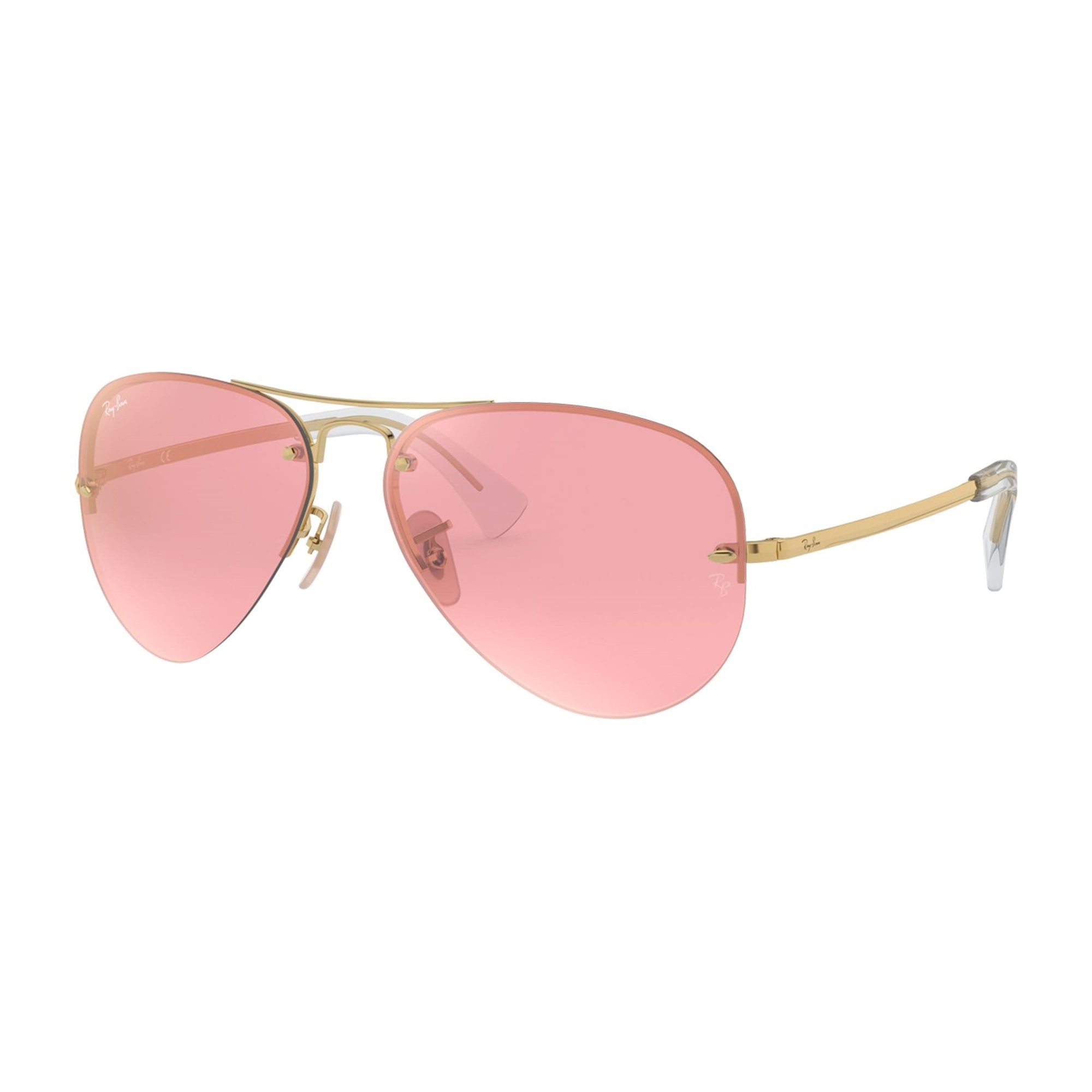 Ray-Ban RB 3449 001/E4 59 - Pembe Unisex Güneş Gözlüğü