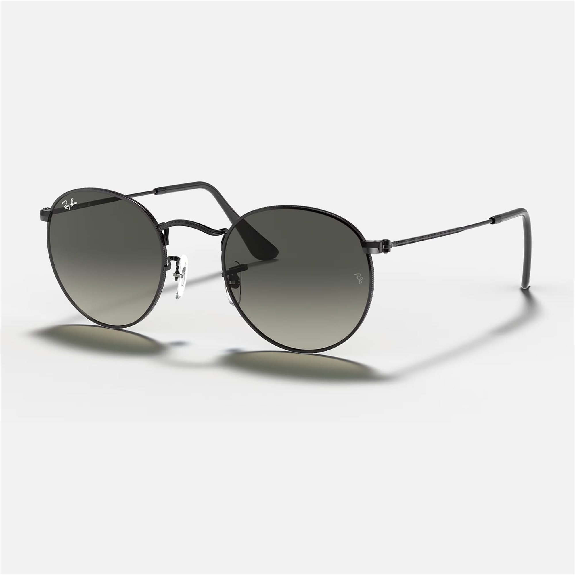 Ray-Ban Round Metal RB 3447N 002/71 53 - Siyah Unisex Güneş Gözlüğü