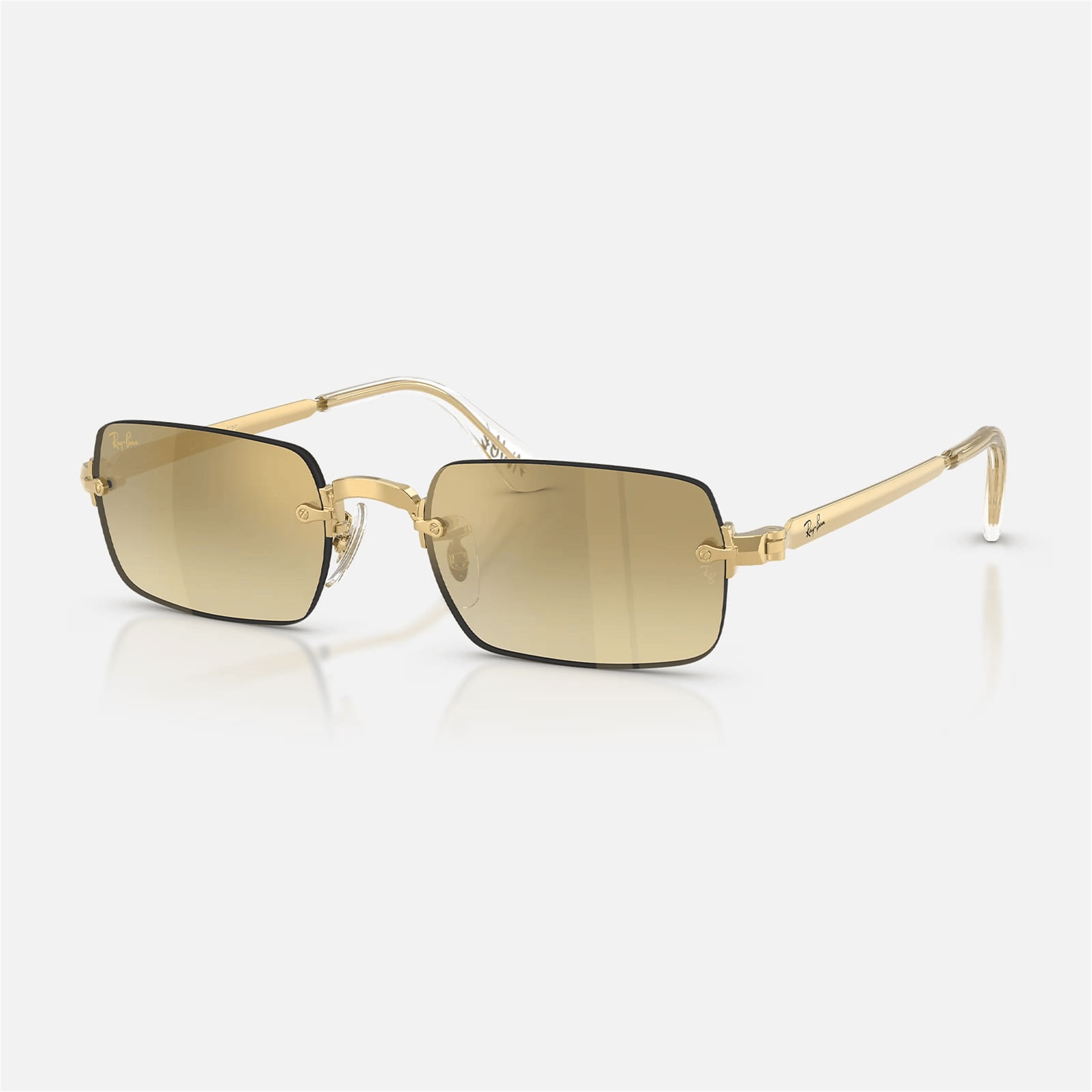 Ray-Ban x A$AP Rocky RB 3928 001/7I 54 - Altın Unisex Güneş Gözlüğü
