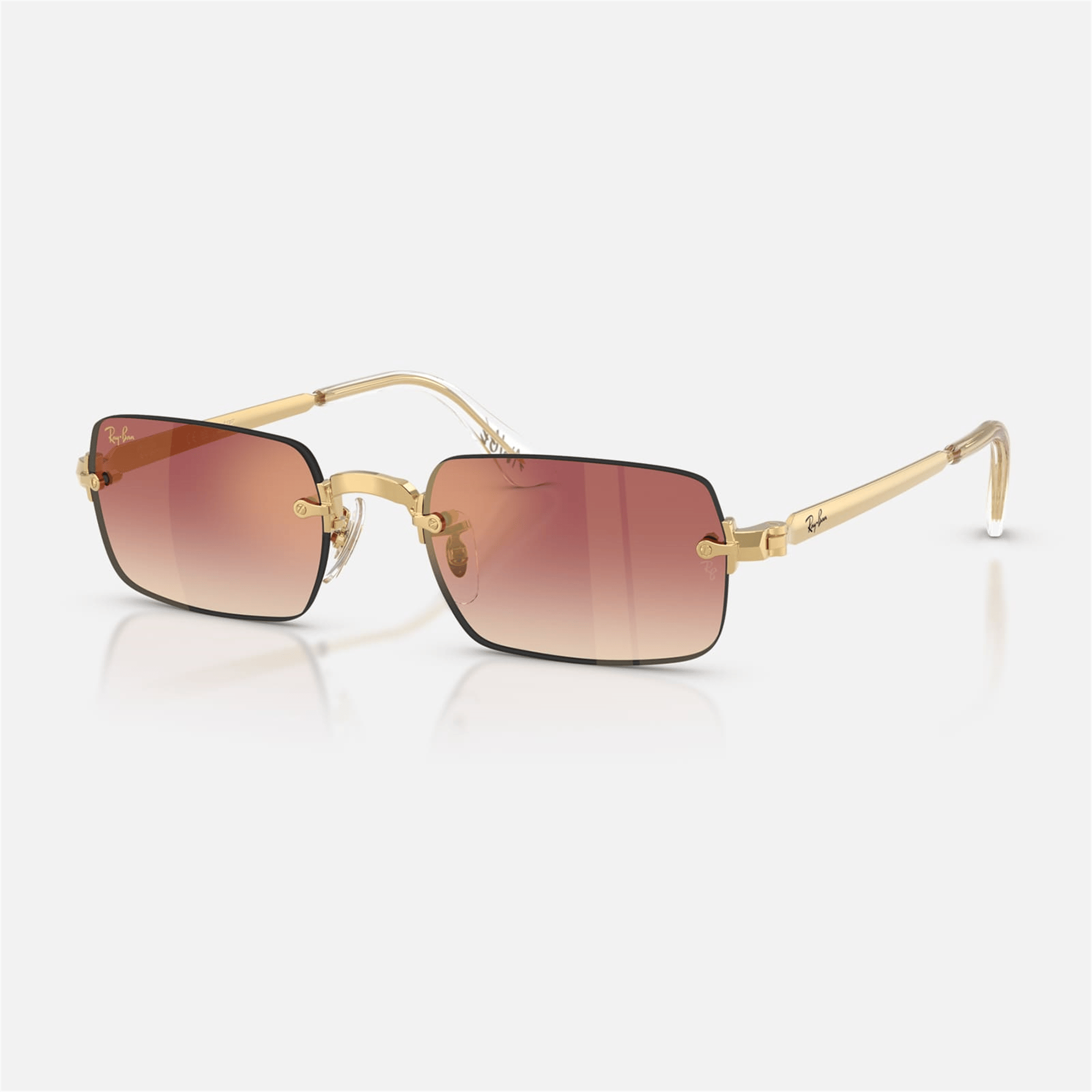 Ray-Ban x A$AP Rocky RB 3928 001/8H 54 - Altın Unisex Güneş Gözlüğü