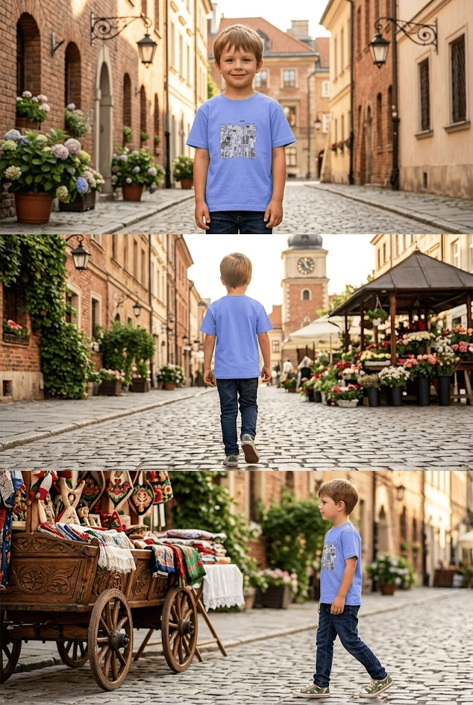 Erkek Çocuk Çizgi Roman Baskılı T-Shirt