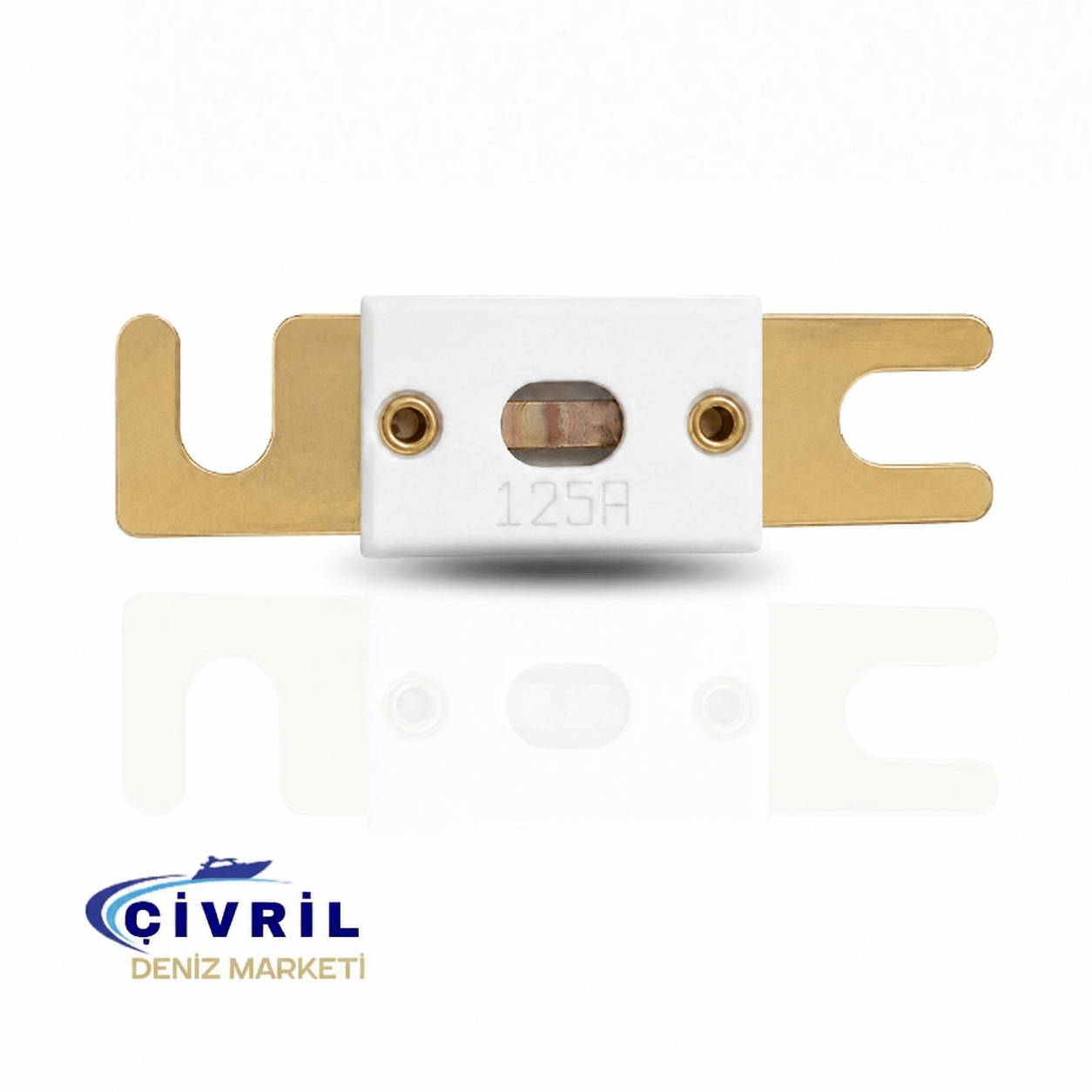 125A ANL Seramik Sigorta-Gold Kaplama 