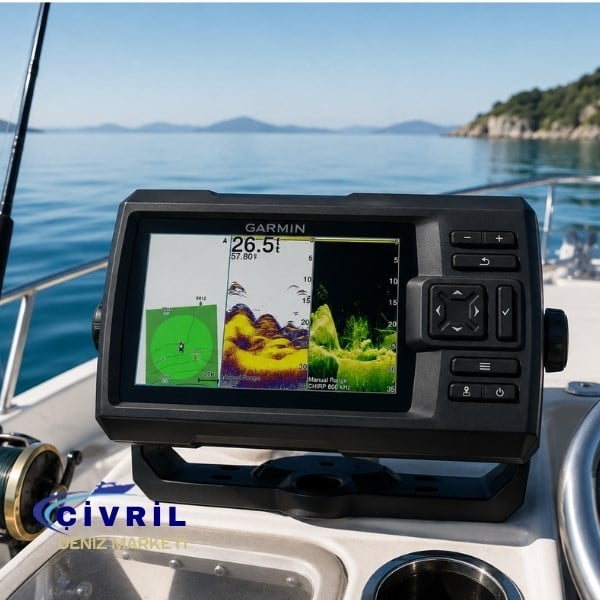 GARMİN STRİKER 5 PLUS BALIK BULUCU GPS TÜKÇE MENÜ GT20