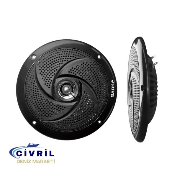LABARKA MARİN HOPERLÖR SLİM 13,5CM SİYAH 40WATT