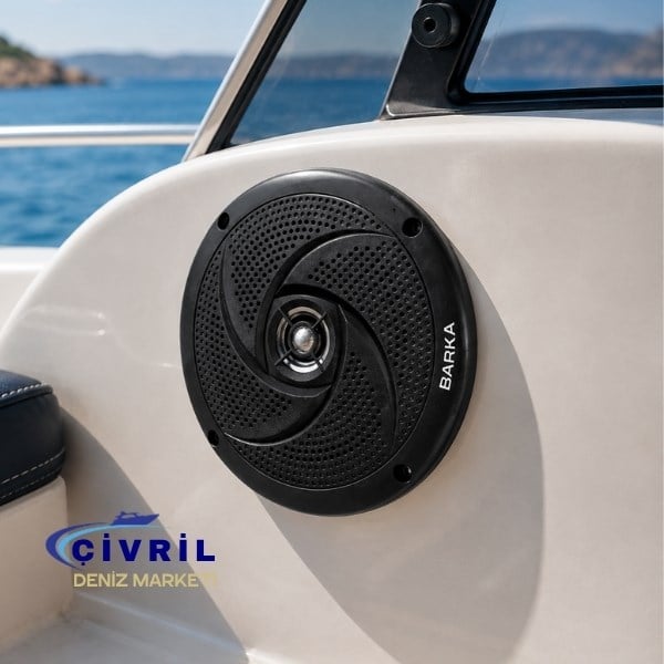 LABARKA MARİN HOPERLÖR SLİM 13,5CM SİYAH 40WATT