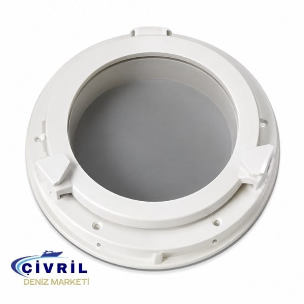 LUMBOZ PLASTİK YUVARLAK BEYAZ 