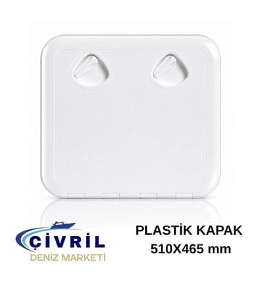 PLASTİK KAPAK BEYAZ 510X465MM