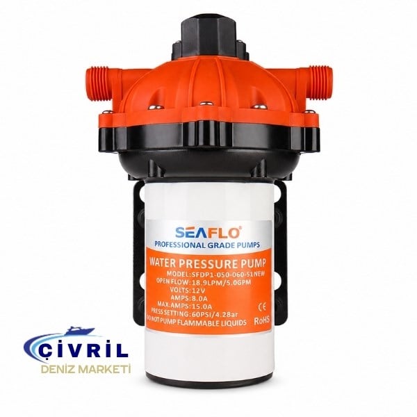 SEAFLO HİDRAFOR BY PASSLI 18,9 LT  12V