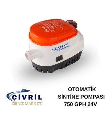 SEAFLO OTOMATİK SİNTİNE POMPASI 750 GPH 24V 