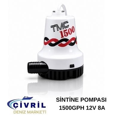 TMC SİNTİNE POMPASI 1500GPH 12V 8A
