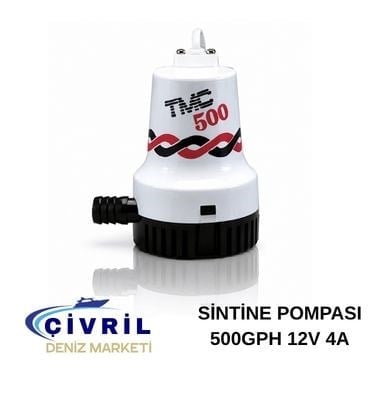 TMC SİNTİNE POMPASI 500GPH 12V 4A