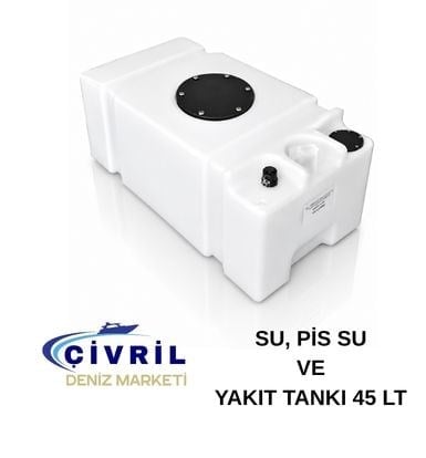 YAKIT-SU VE PİS SU TANKI 45LT