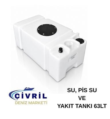 YAKIT-SU VE PİS SU TANKI 63LT