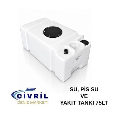 YAKIT-SU VE PİS SU TANKI 75LT