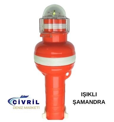 YERLİ IŞIKLI ŞAMANDIRA ÇAKARLI LED - 2 PİLLİ