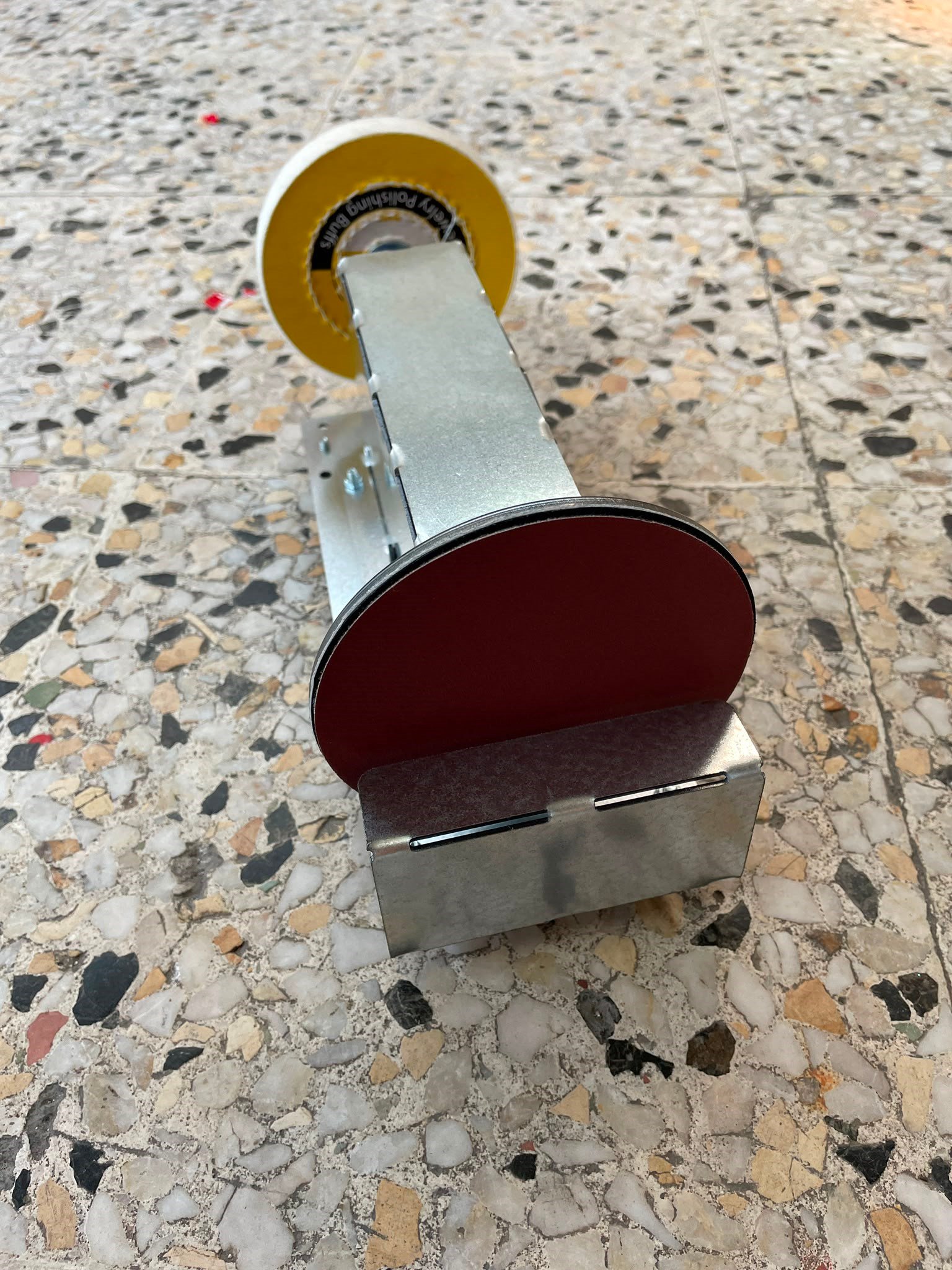 İkisi Bir Arada 115mm Disk Zımpara 110mm Polisaj Keçesi
