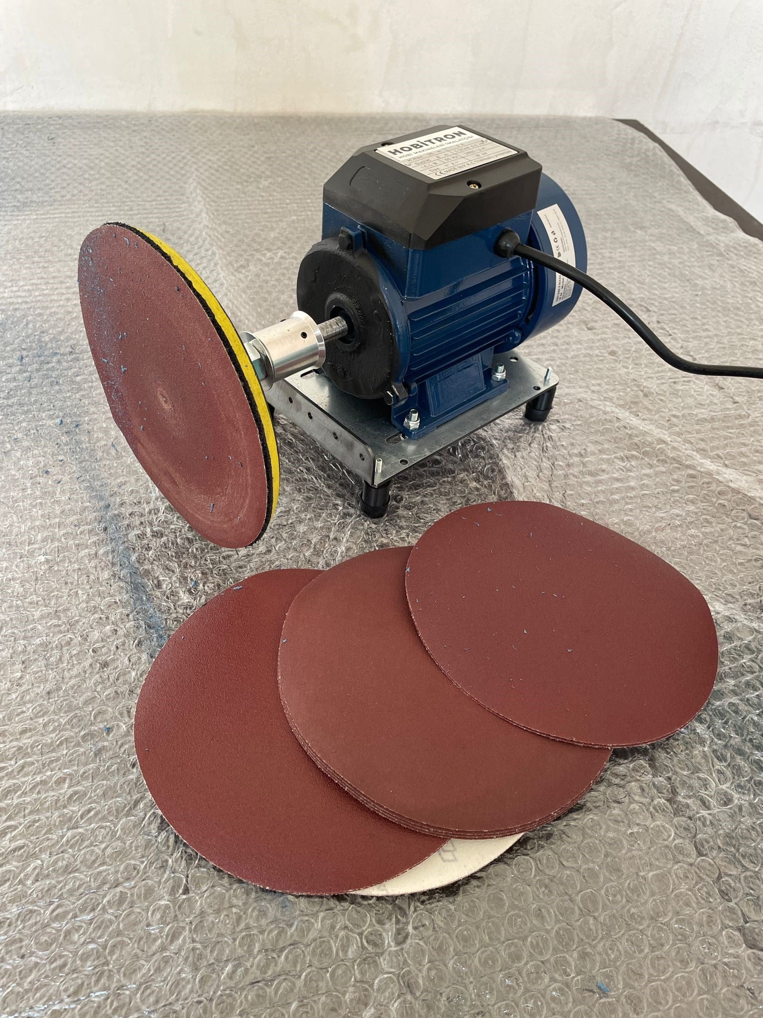 Yarım Beygir Mini Disk Zımpara Makinesi
