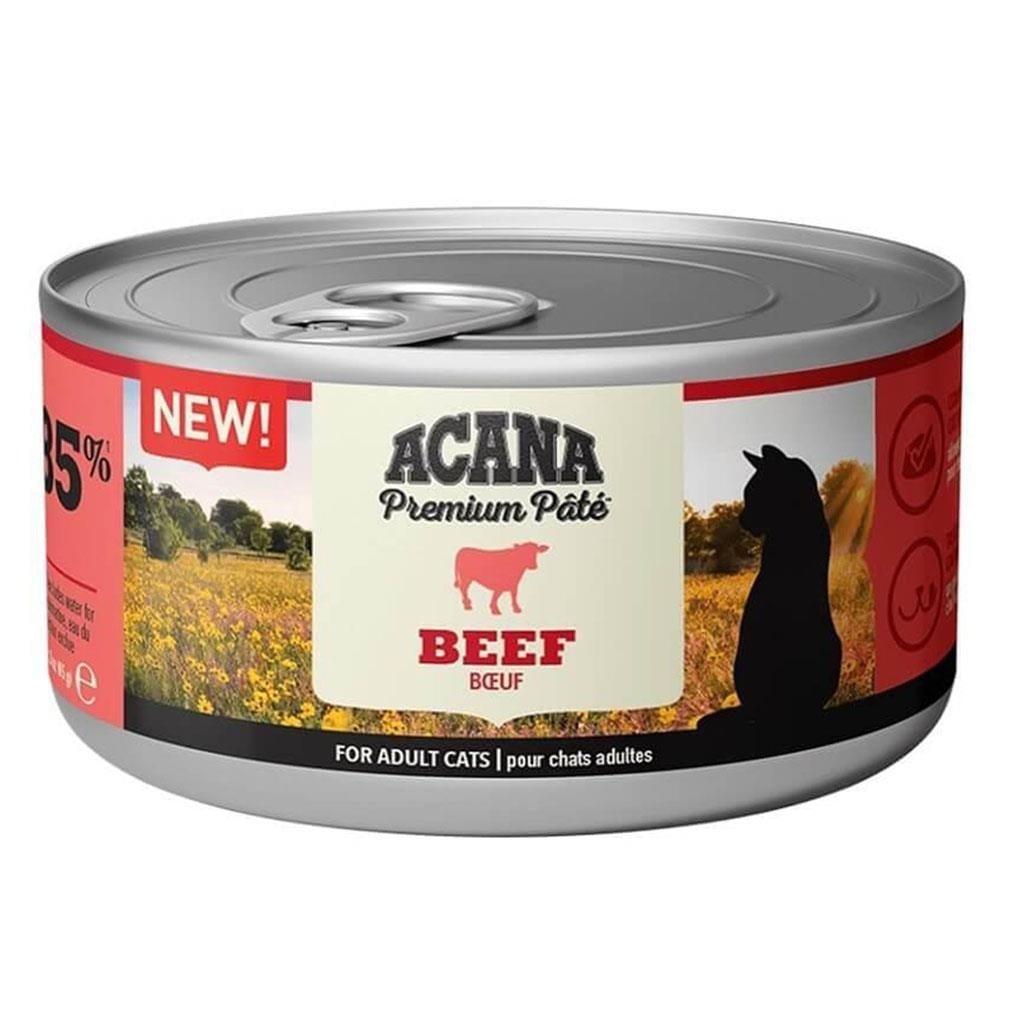 Acana Premium Biftekli Ezme Kedi Konservesi 85 gr