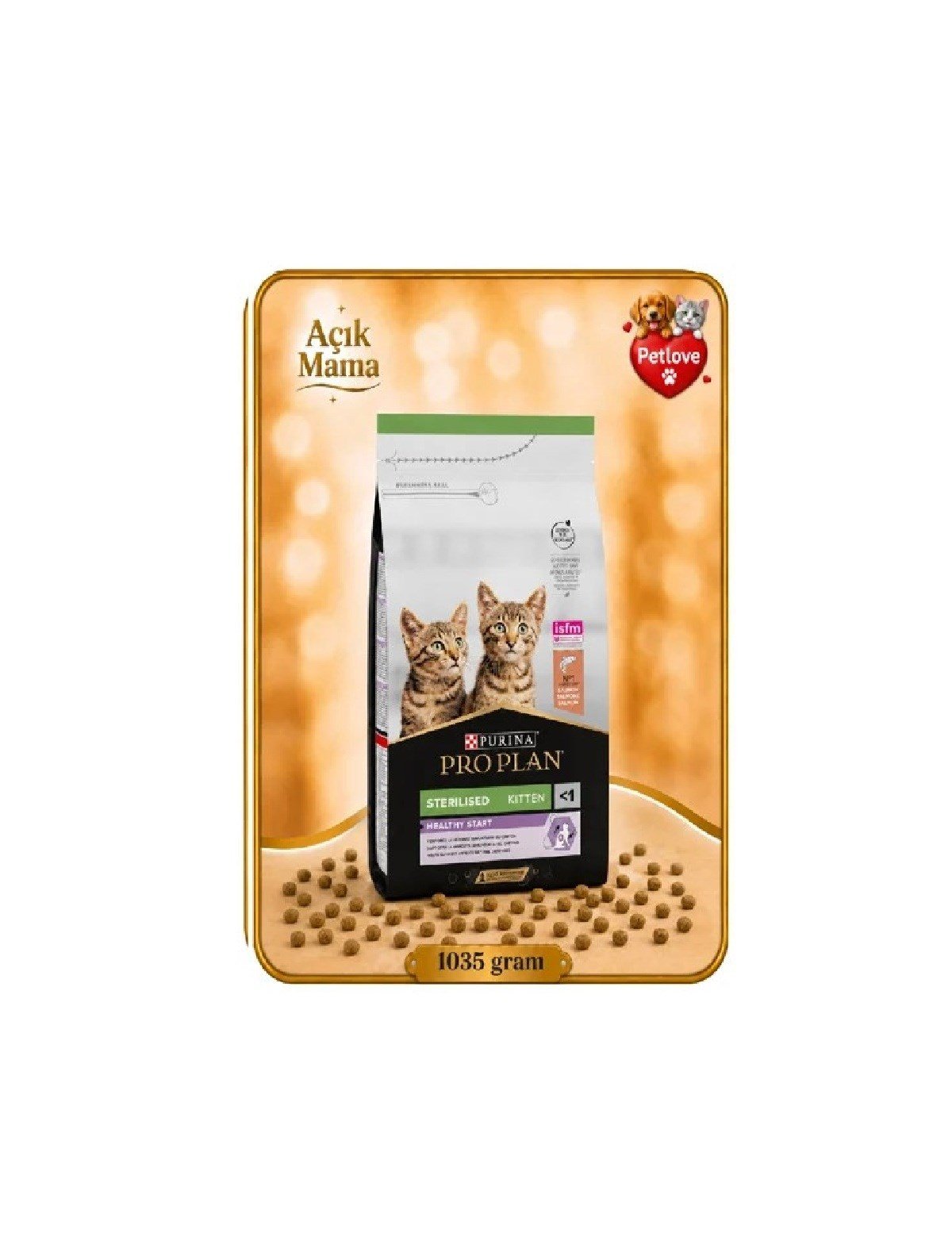 (AÇIK) PROPLAN TAVUKLU YAVRU  KEDİ KURU MAMASI 1 KG 