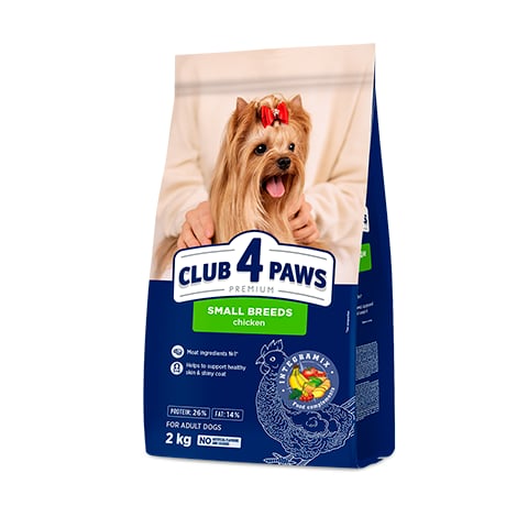 CLUB 4 PAWS PREMIUM KÜÇÜK IRK YETİŞKİN KÖPEKLER İÇİN KOMPLE KURU KÖPEK MAMASI 14 KG