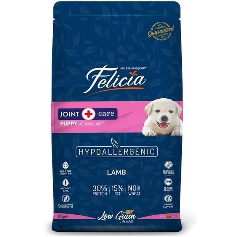 Felicia Kuzulu Büyük Irk Yavru Köpek Maması 3 Kg