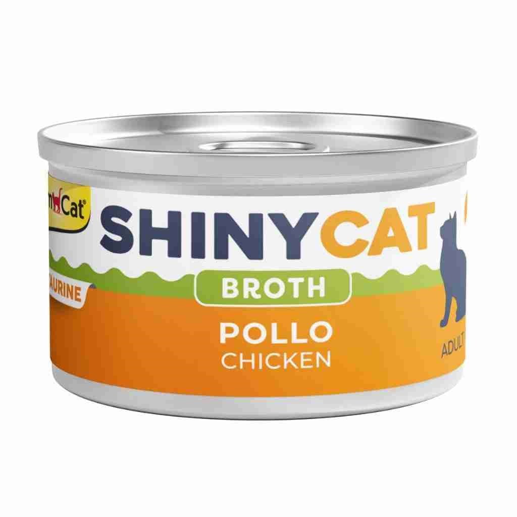Gimcat Shinycat Broth Tavuklu Kedi Konservesi 70 gr