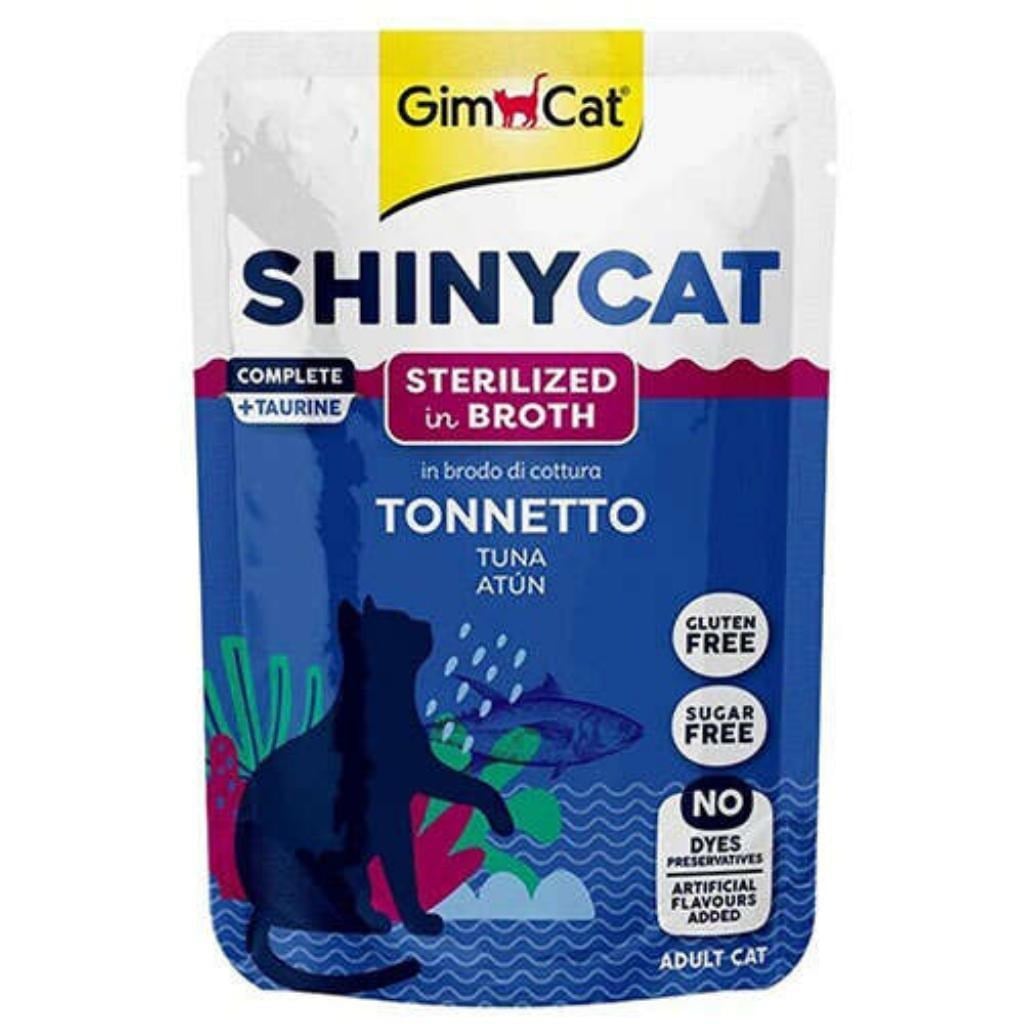 Gimcat Shinycat Pouch Ton Balıklı Kısırlaştırılmış Kedi Çorbası 70 gr