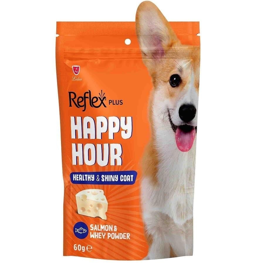 Reflex Happy Hour Tüyler İçin Destekleyici Köpek Ödülü 60 Gr