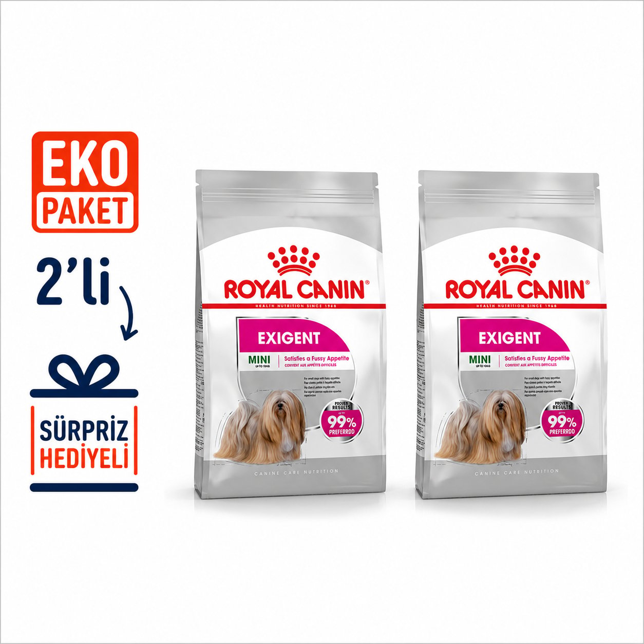 Royal Canin CCN Mini Exigent Köpek Maması 3 kg X 2'li Eko Paket