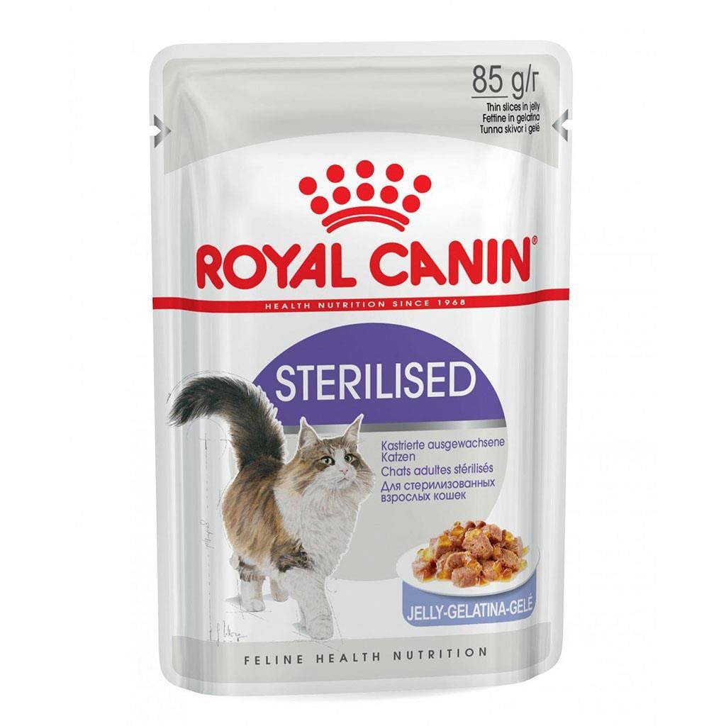 Royal Canin Jelly Sterilised Kısırlaştırılmış Yaş Kedi Maması 85 Gr