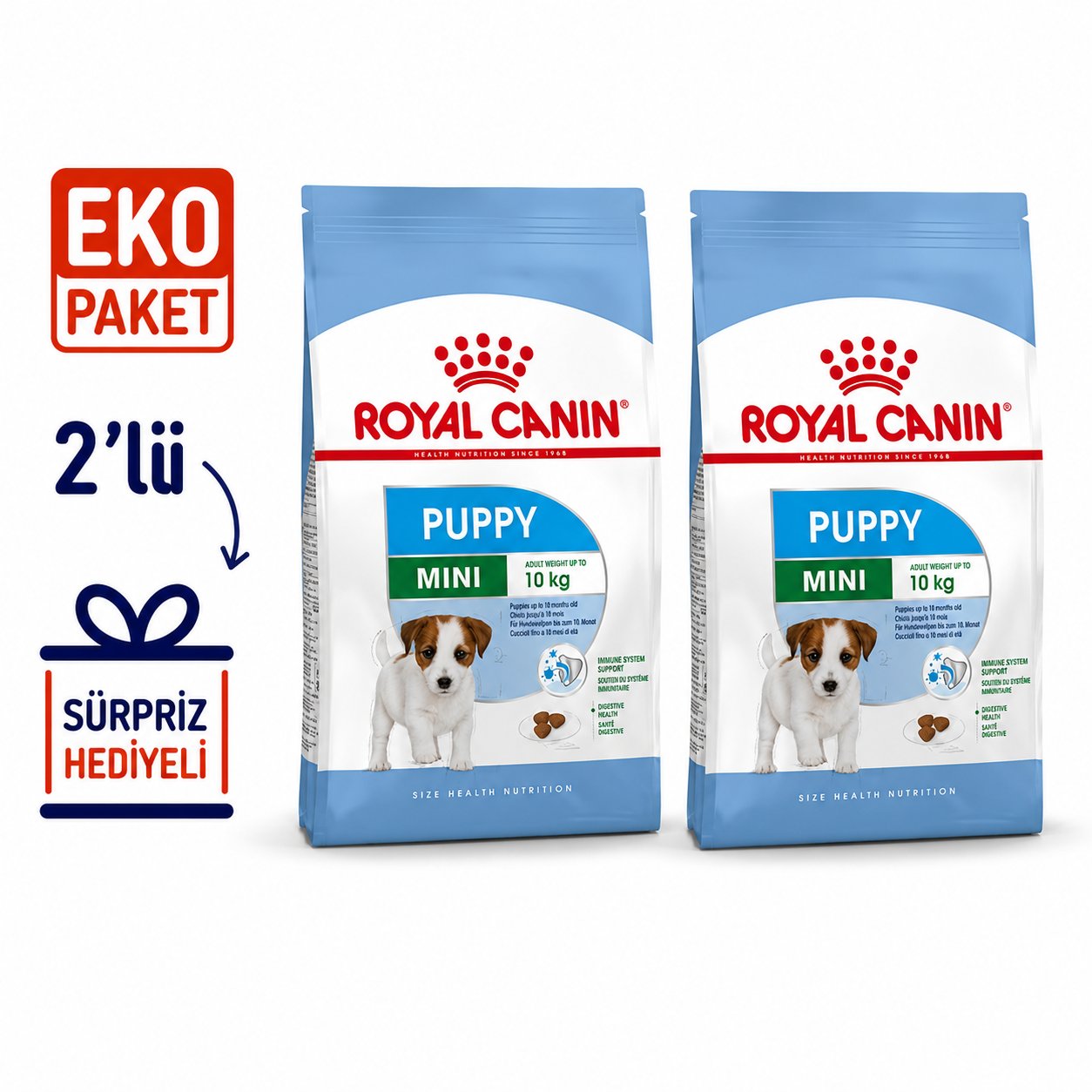 Royal Canin Mini Puppy Yavru Kuru Köpek Maması 4 Kg X 2'li Eko Paket 