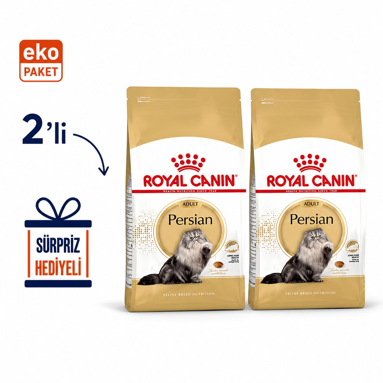 Royal Canin Persian Adult Kuru Kedi Maması 2 Kg X 2'li Eko Paket 