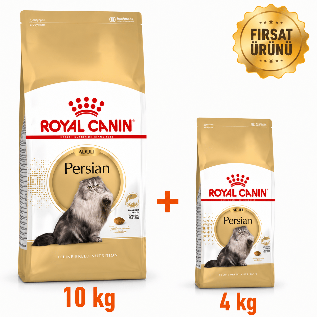 Royal Canin Persian Adult Kuru Kedi Maması 10 Kg + 4 Kg Fırsat Ürünü