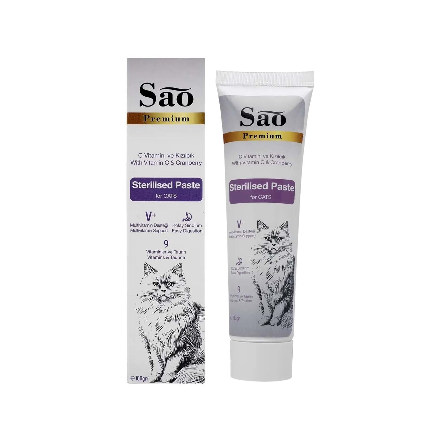 SAO PREMİUM STERİLİSED PASTE 100 GR 