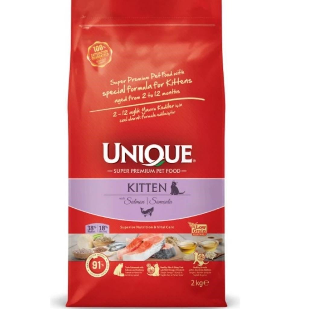 Unique Somonlu Yavru Kedi Maması 1,5 Kg