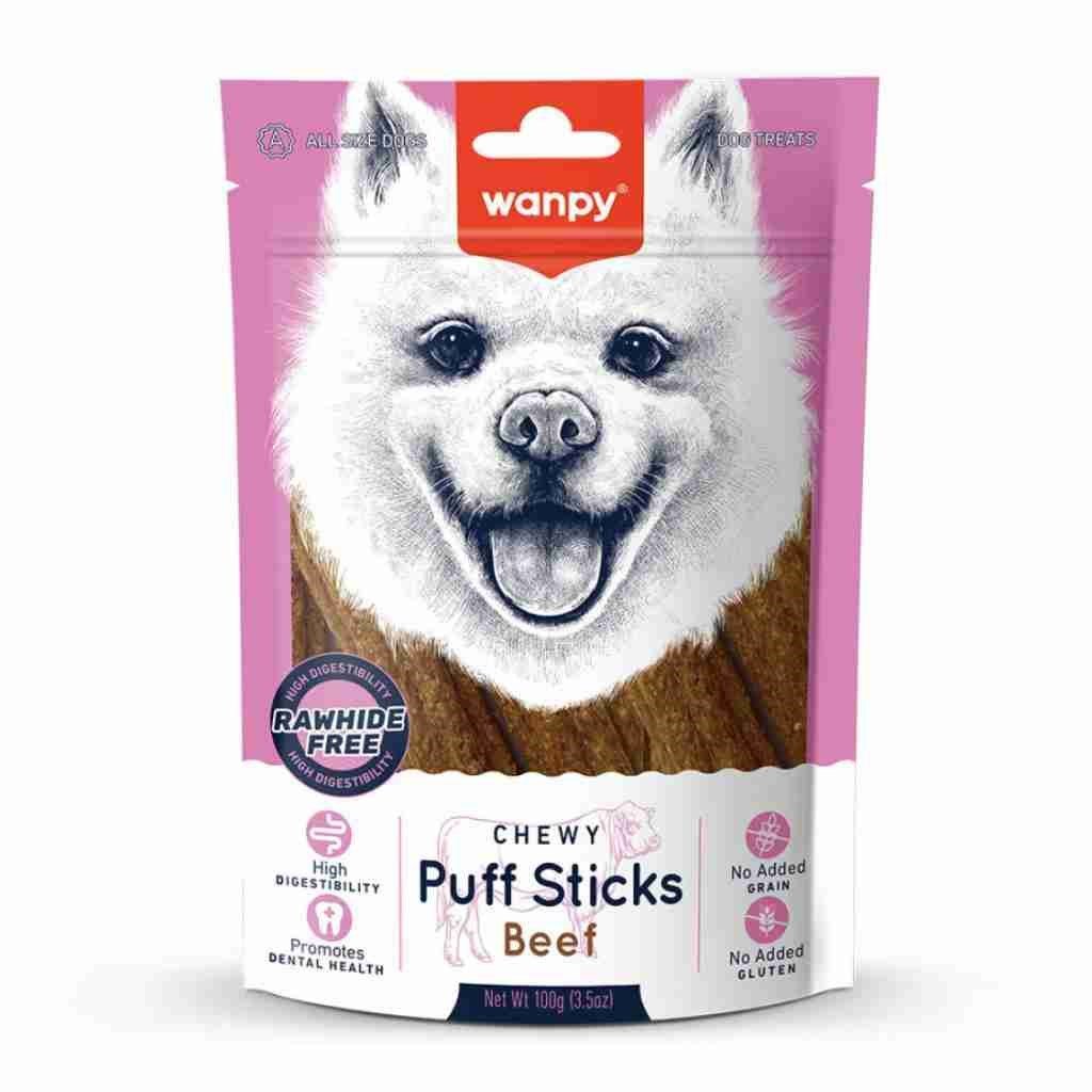 Wanpy Tahılsız Sığır Etli Köpek Çiğneme Ödülü 100 Gr