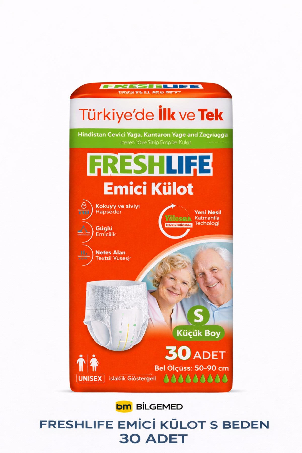 EMİCİ KÜLOT S BEDEN – 30 ADET