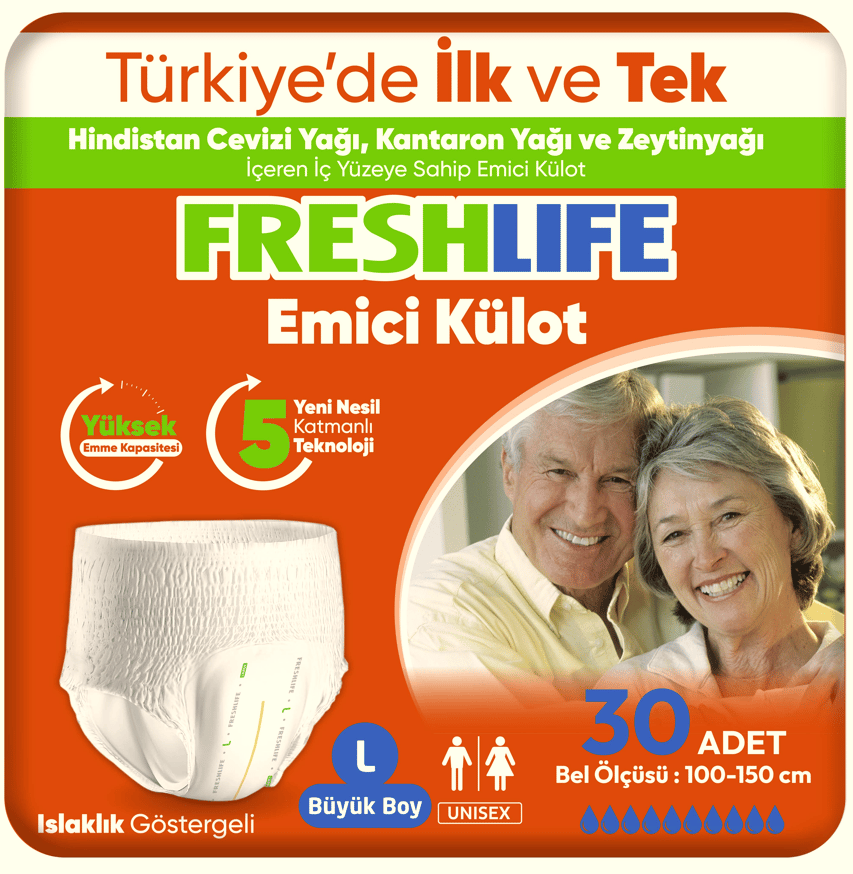 Freshlife Emici Külot Hasta Bezi L 30'lu