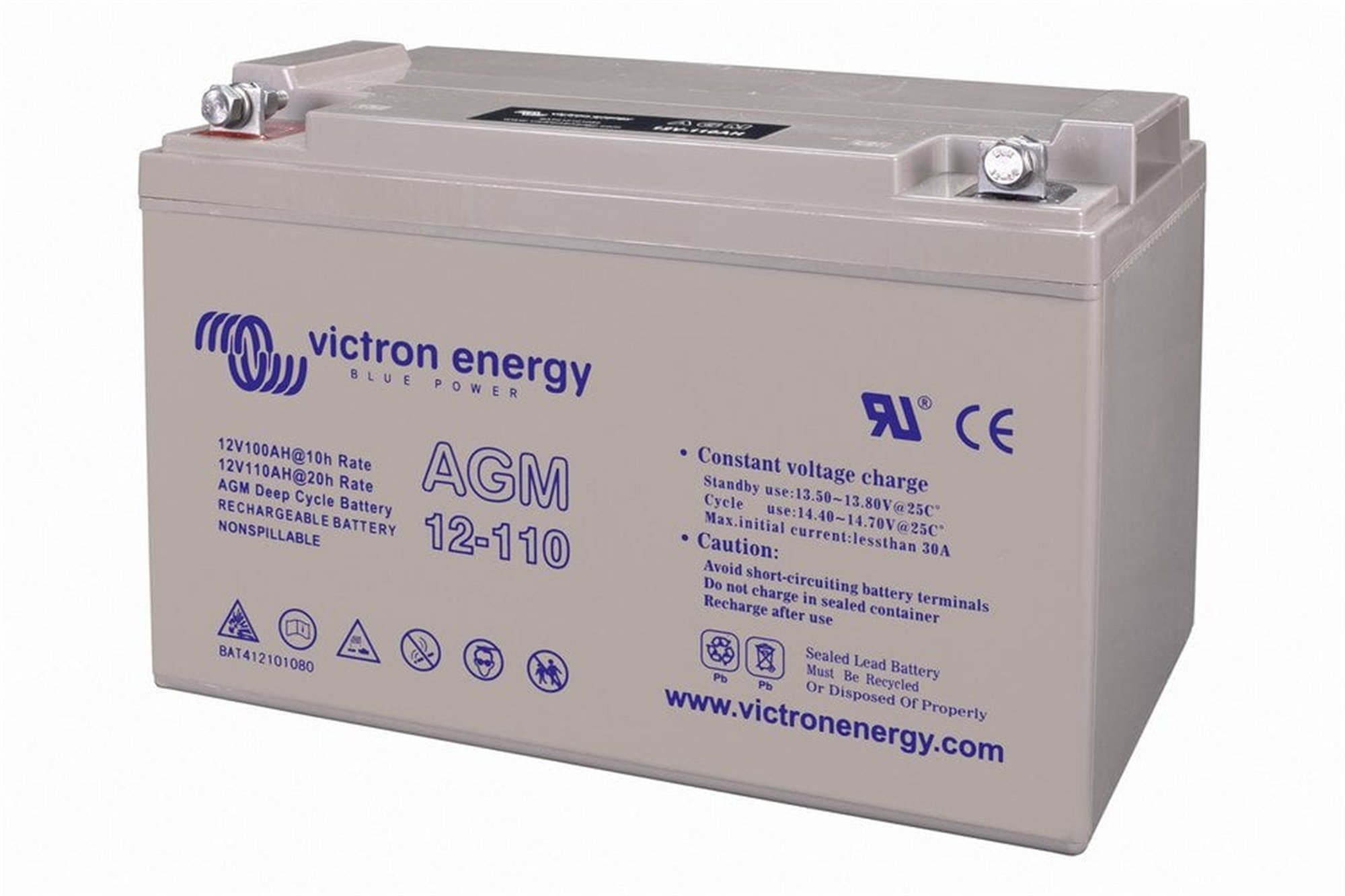 AGM Deep Cycle 12V/110Ah Marin Akü