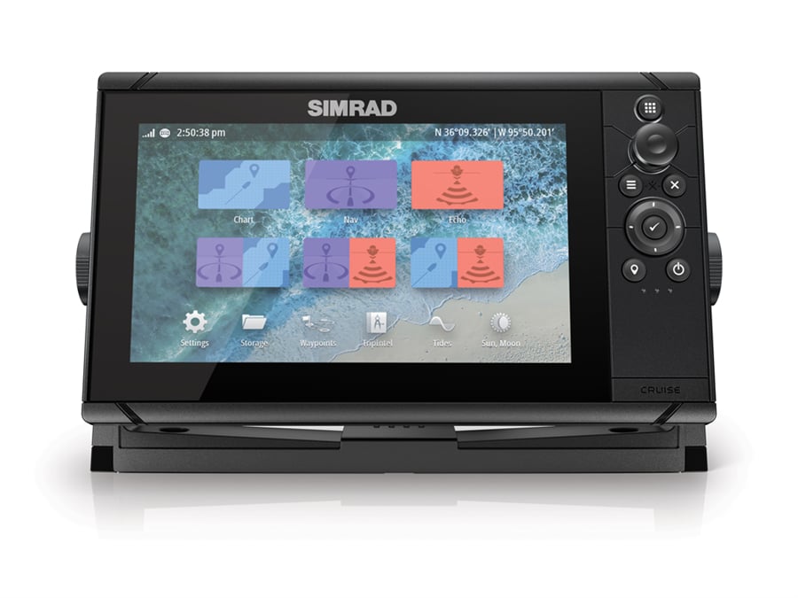 Cruise-9 83/200kHz Balık Bulucu+Gps+Chartplotter Ekran