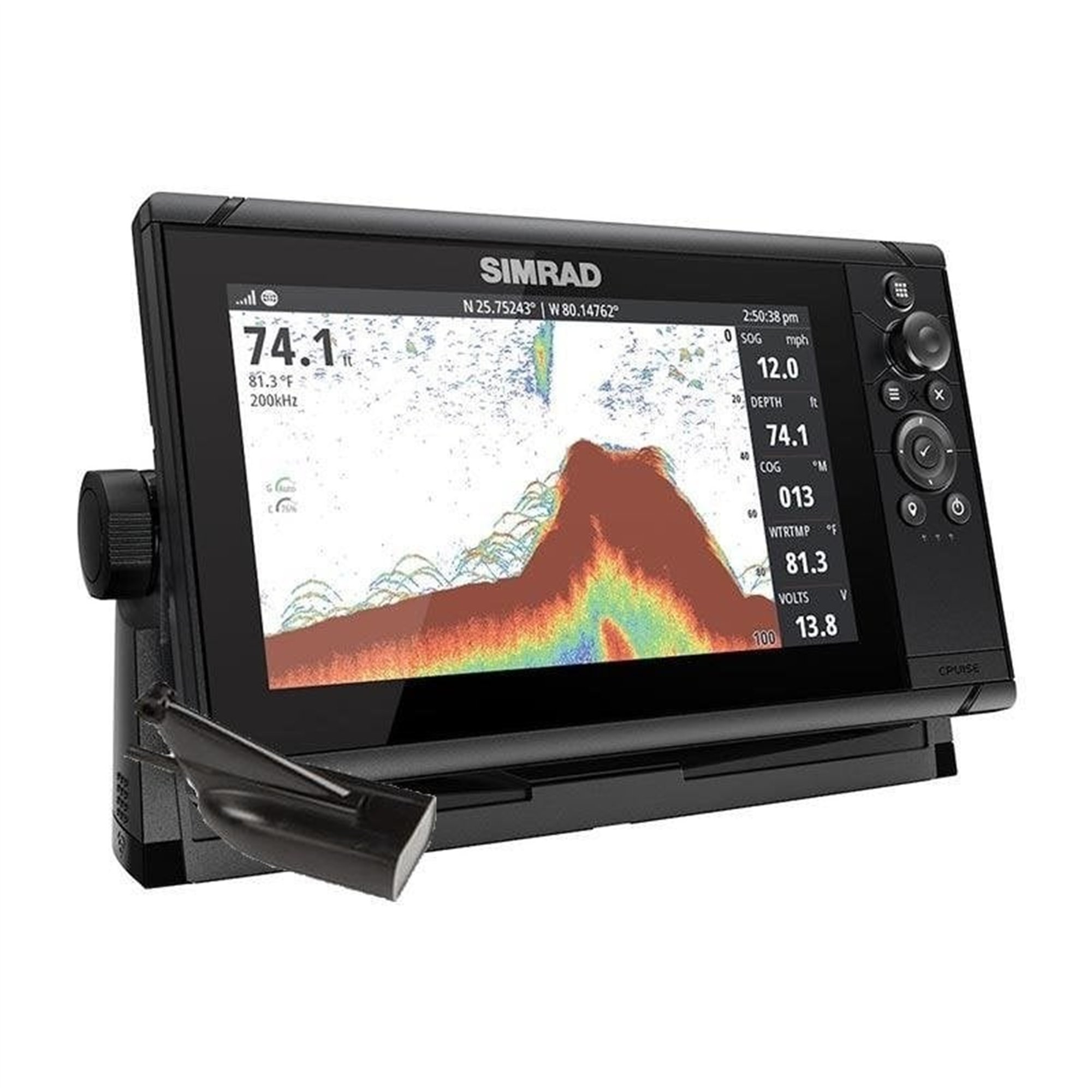 Cruise-9 83/200kHz Balık Bulucu+Gps+Chartplotter Ekran
